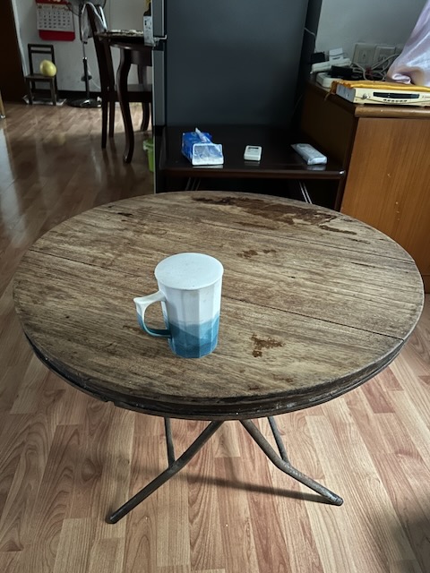 Table and Cup